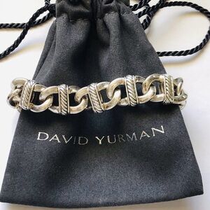 David Yurman Silver cable Bracelet